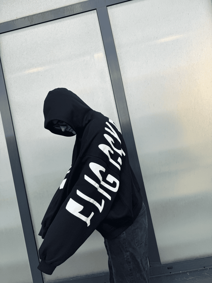 FLIGGSY FOR THE PEOPLE HOODIE BLACK